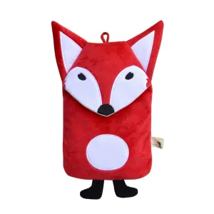0.8 Litre Eco Hot Water Bottle with Red Fox Cover (rubberless)