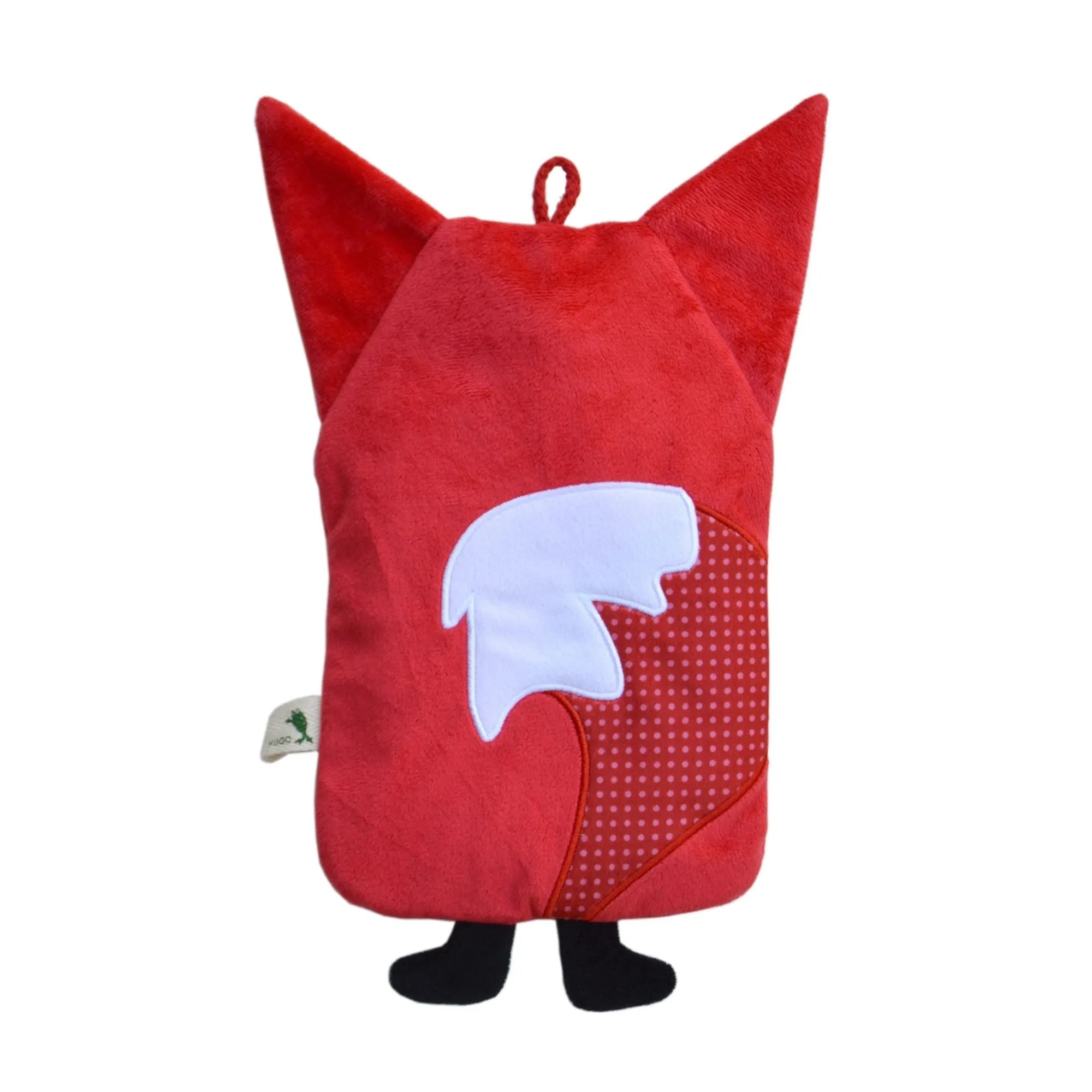 0.8 Litre Eco Hot Water Bottle with Red Fox Cover (rubberless)