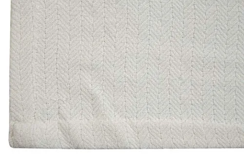 100% Soft Premium Ringspun Cotton Thermal Blanket - King - Ivory - Snuggle in These Super Soft Cozy Cotton Blankets - Perfect for Layering Any Bed - Provides Comfort and Warmth for Years