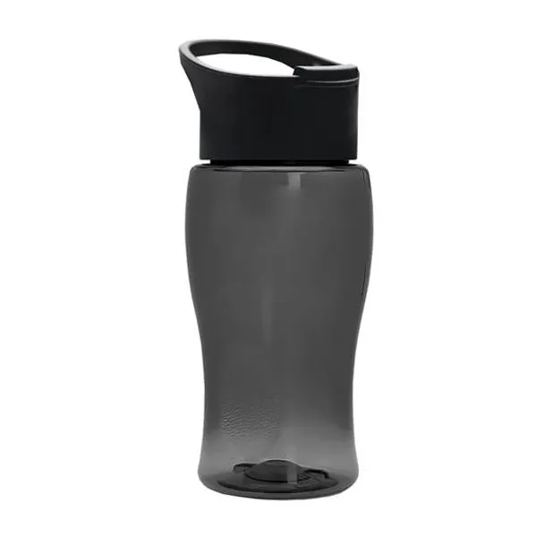 18 Oz. Transparent Bottle - Pop-Up Sip Lid (Q613722)