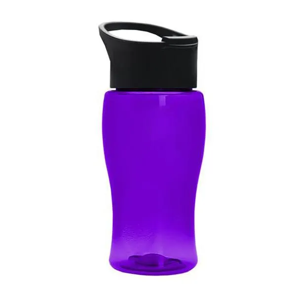 18 Oz. Transparent Bottle - Pop-Up Sip Lid (Q613722)