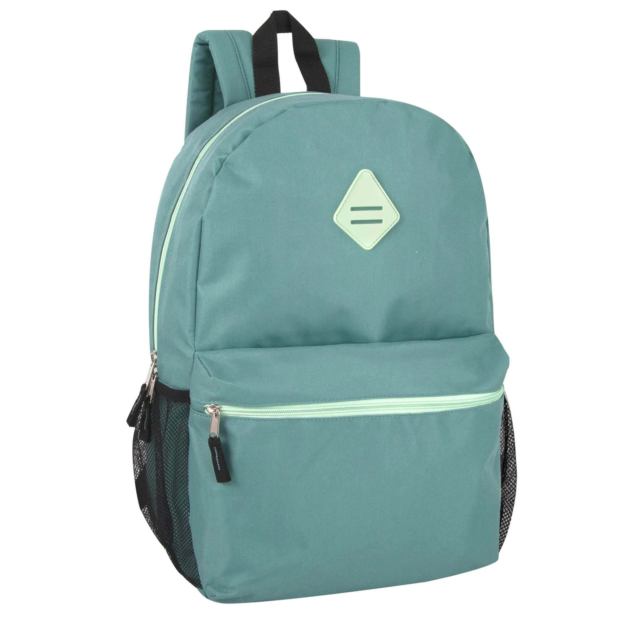 19 Inch Lash Tab Backpack w Side Mesh Pockets - Girls 4-Colors