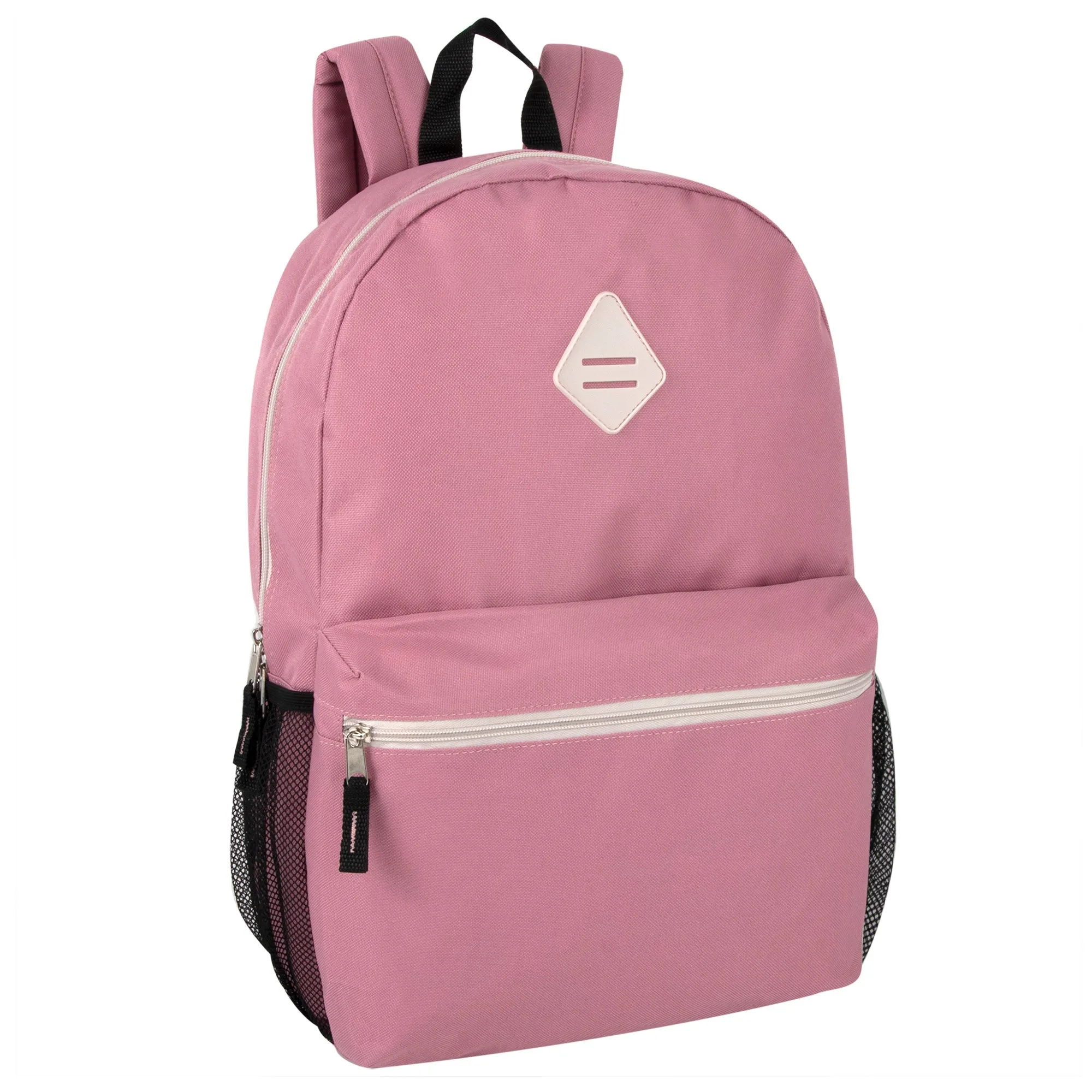 19 Inch Lash Tab Backpack w Side Mesh Pockets - Girls 4-Colors