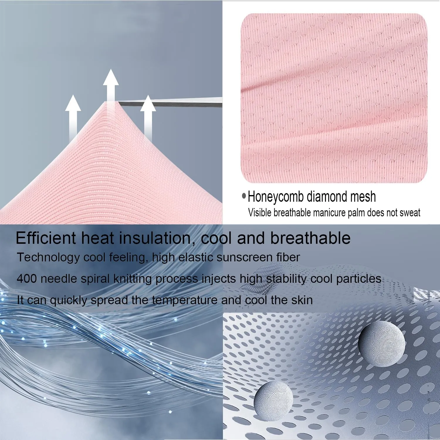 (2 Pairs) Anti UV Gloves for Nail Lamp Light Manicure Gloves UV Protection Gloves Fingerless UV Light Gloves for Gel Nail Lamp Hand (Cherry Pink)