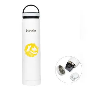 20 Oz. Slim Bindle Bottle - White (Q227522)