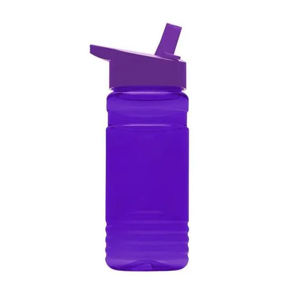 20 Oz. UpCycle RPET Bottle - Flip Straw Lid (Q503722)