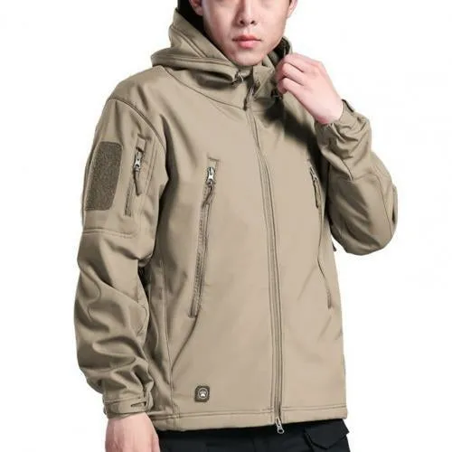2021men Jacket Spring Autumn New Military Fleece Tactical Thermal