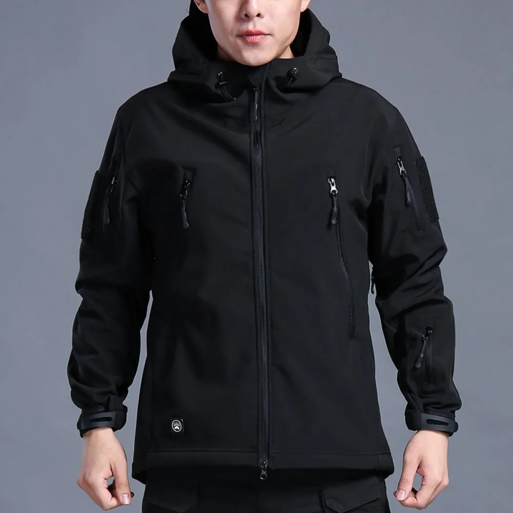 2021men Jacket Spring Autumn New Military Fleece Tactical Thermal