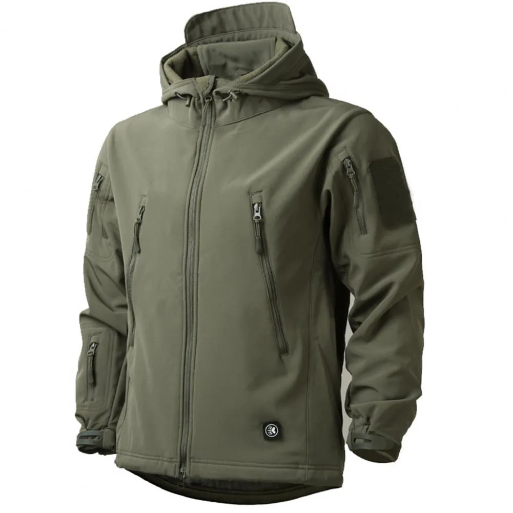 2021men Jacket Spring Autumn New Military Fleece Tactical Thermal