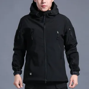 2021men Jacket Spring Autumn New Military Fleece Tactical Thermal