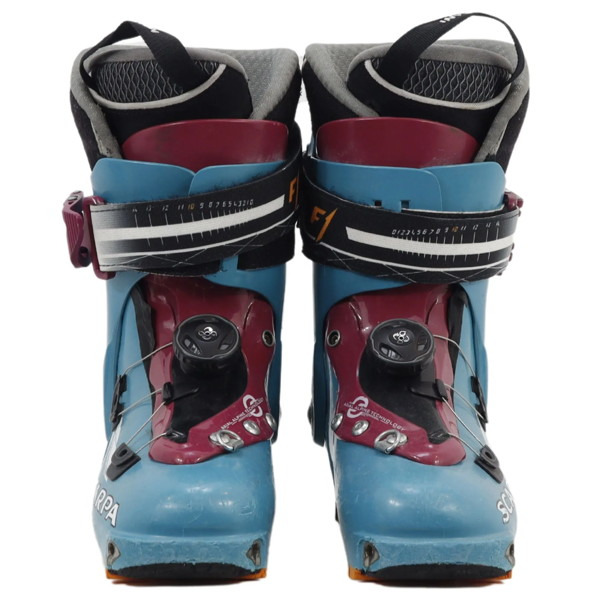 21.5 Scarpa F1 Touring Ski Boots - USED