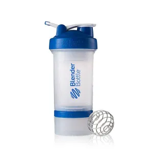 22Oz Blender Bottle Prostak Blue Clear