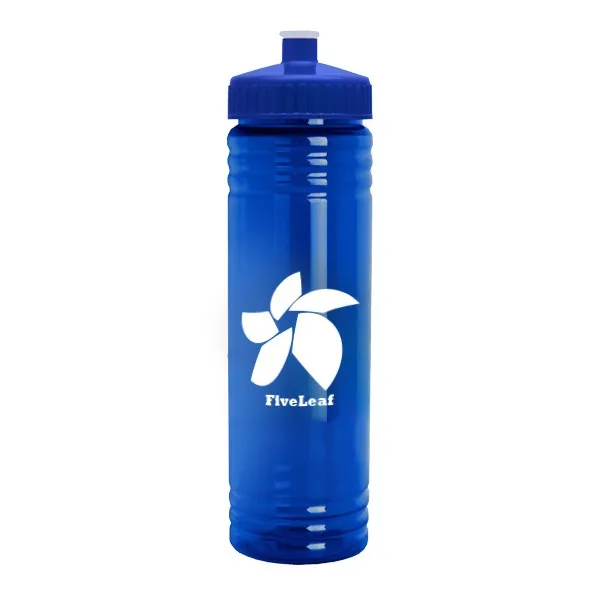24 Oz. Slim Fit UpCycle RPET Bottle - Push-Pull Lid FC (Q981722)