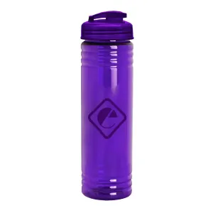 24 Oz. Slim Fit Water Bottle - Flip Lid (Q333722)