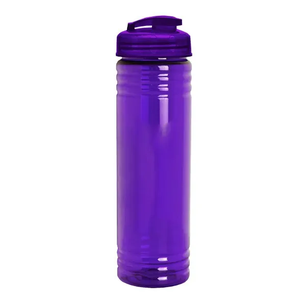 24 Oz. Slim Fit Water Bottle - Flip Lid (Q333722)