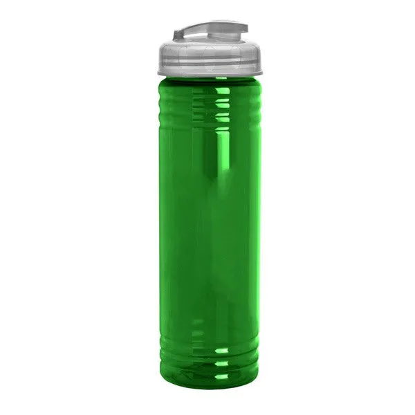 24 Oz. Slim Fit Water Bottle - Flip Lid (Q333722)