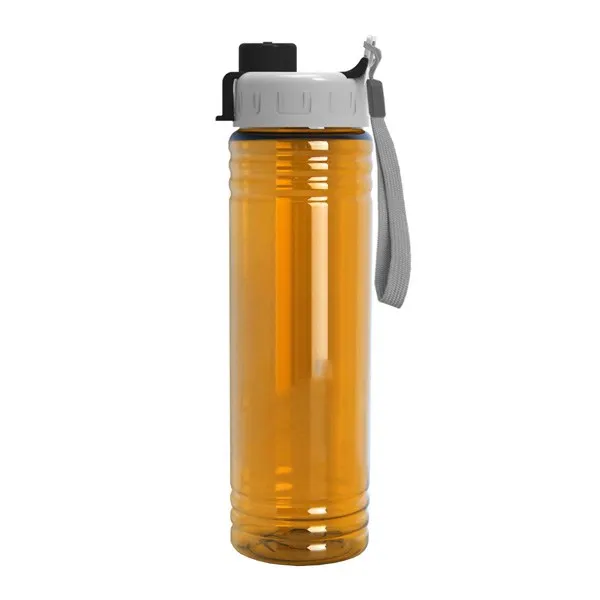 24 Oz. Slim Fit Water Bottles - Quick Snap Lid (Q823722)