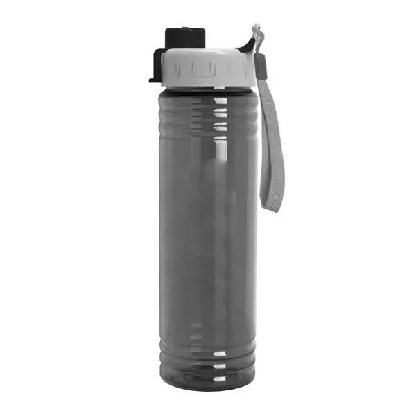 24 Oz. Slim Fit Water Bottles - Quick Snap Lid (Q823722)