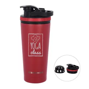 26 Oz. Stainless Steel Ice Shaker Bottle (Q238111)