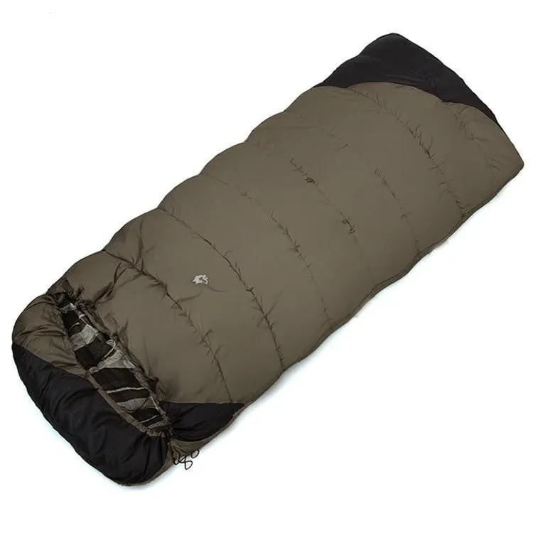 3 Season Durable Waterproof Sleeping Bag With Flannel Inner Lining