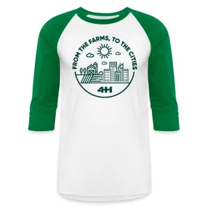 4-H Farm to Cities Baseball T-Shirt