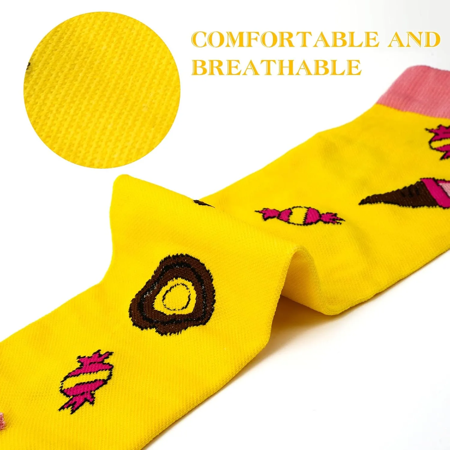 4 Pairs Compression Socks for Women & Men, Support Compression Sock 20-30 mmHg for Nurses, Pregnancy, Flying, Running,Travel