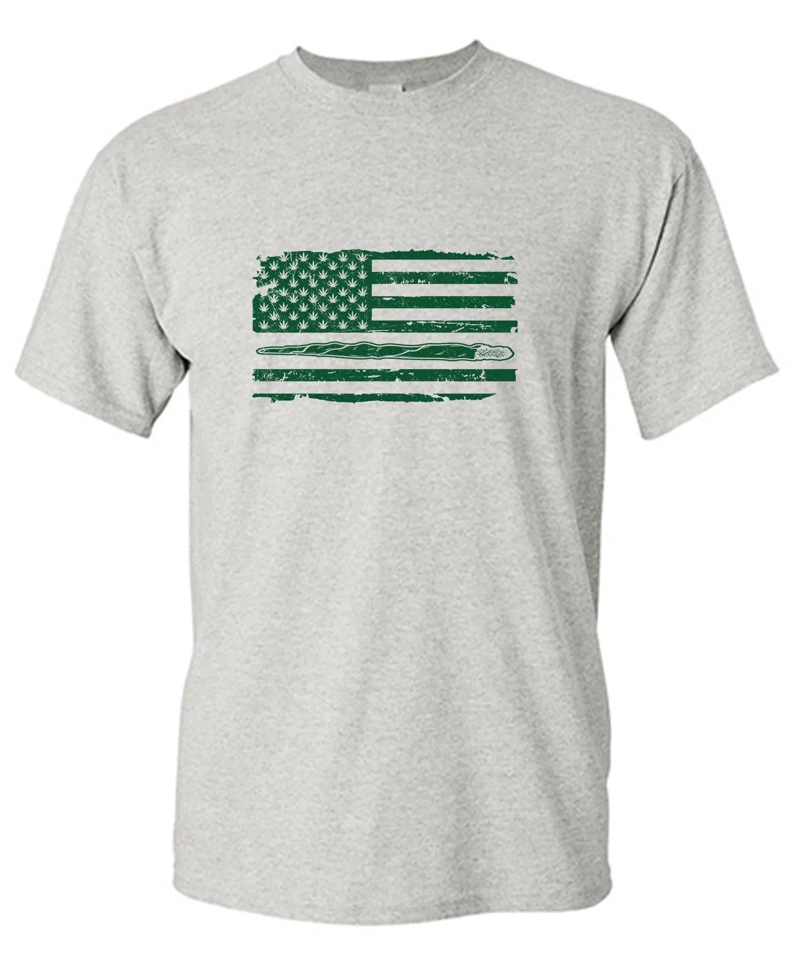 420 USA Flag Funny Mens