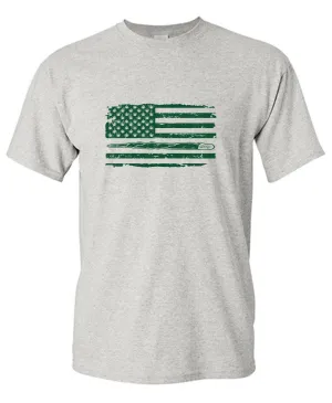420 USA Flag Funny Mens