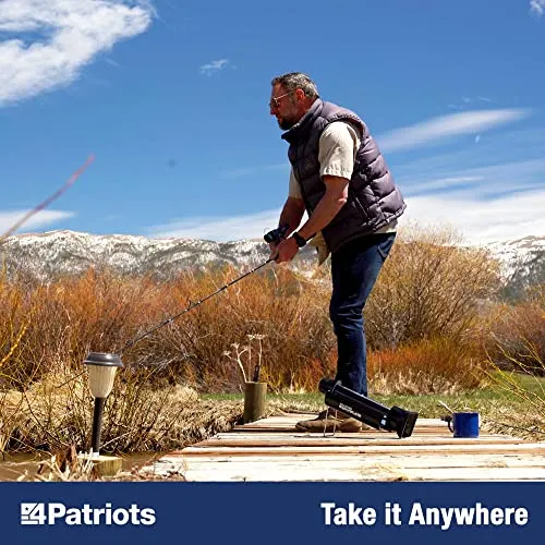 4Patriots Sun Kettle Personal Water Heater: Portable Thermos Boils Water Using The Sun, Thermal Flask For Camping, Hunting, Backpacking & Survival, Solar Powered, Lightweight & Gas & Electricity Free