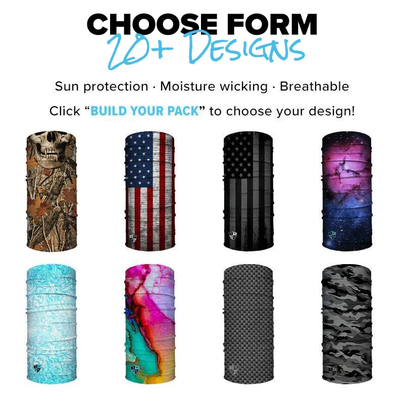 5 FREE NECK GAITERS