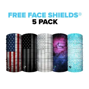 5 FREE NECK GAITERS