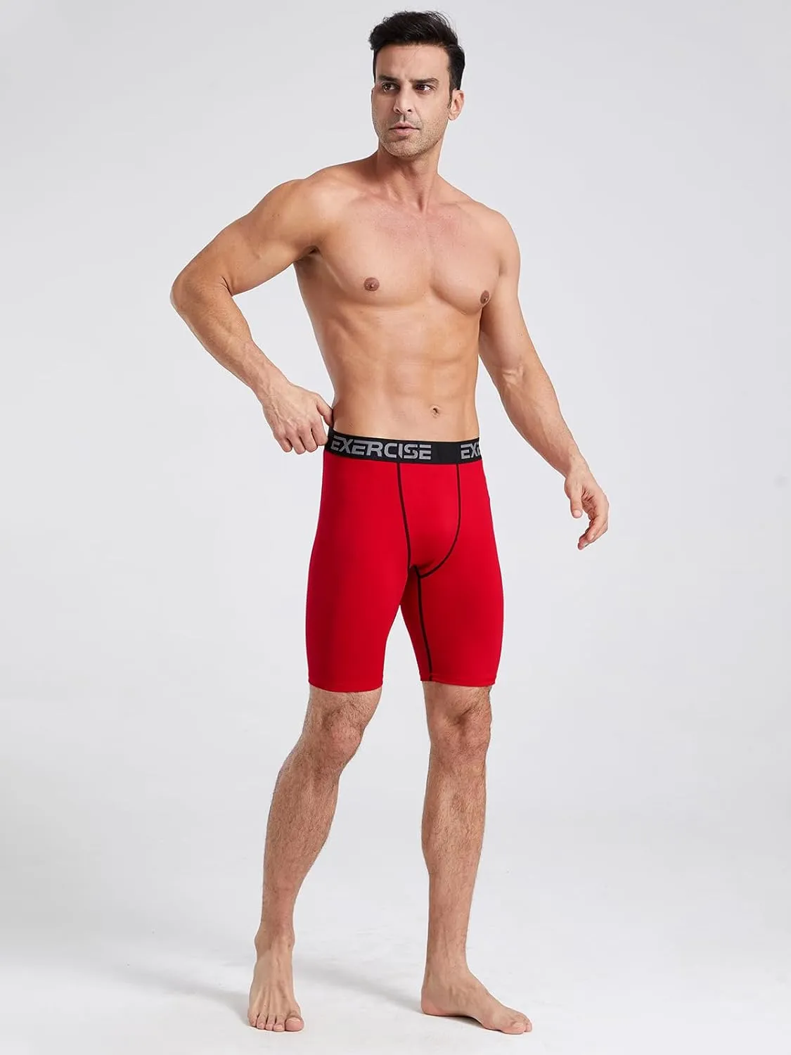 5 Pack Compression Shorts Men Compression Underwear for Men Athletic Mens Spandex Baselayer,Running,Workout
