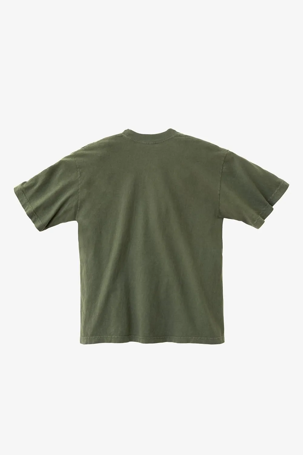 6.5oz Garment Dye Crew Neck T-Shirt, Durable USA Cotton