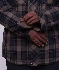 686 Woodland Insulated Jacket - Tobacco Plaid