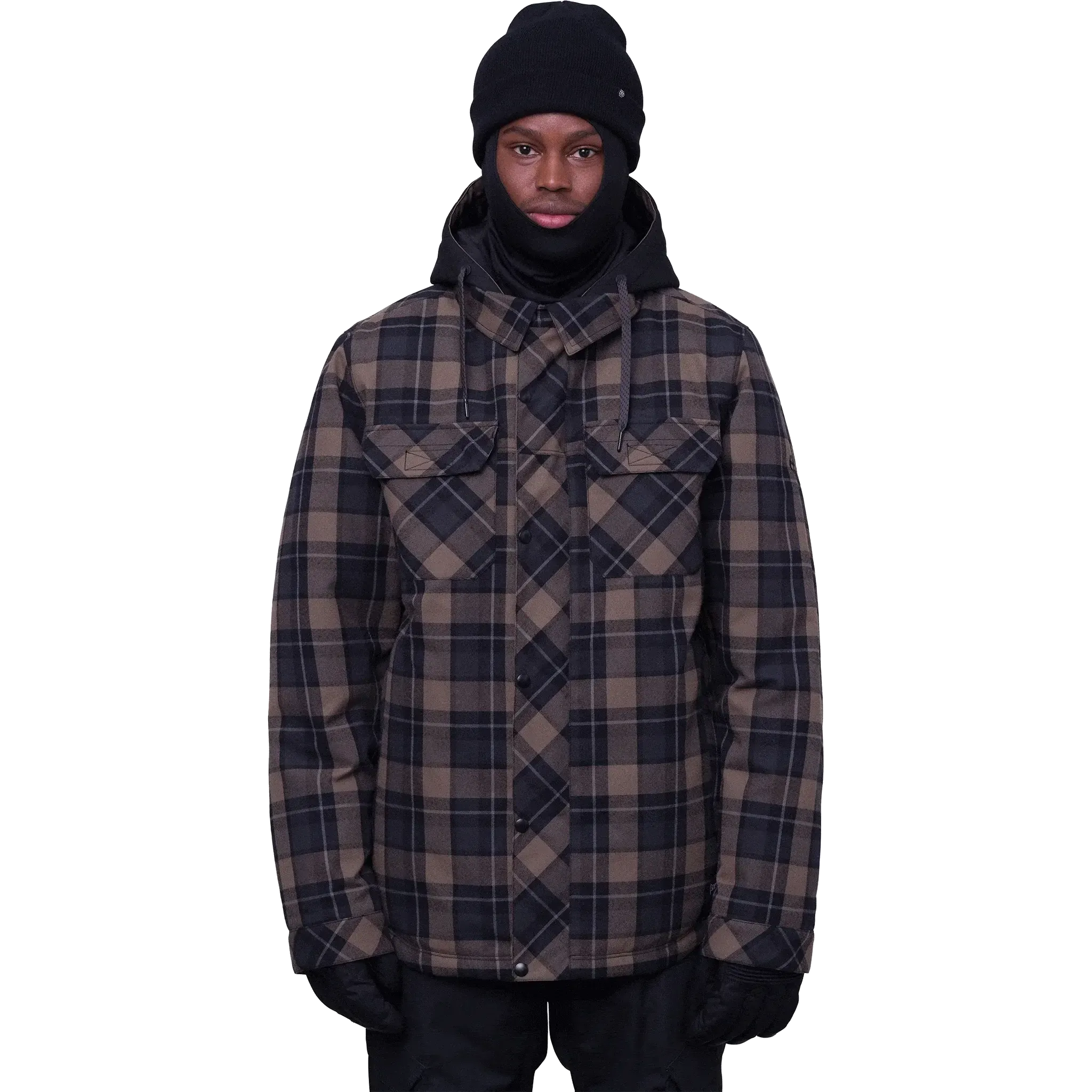 686 Woodland Insulated Jacket - Tobacco Plaid