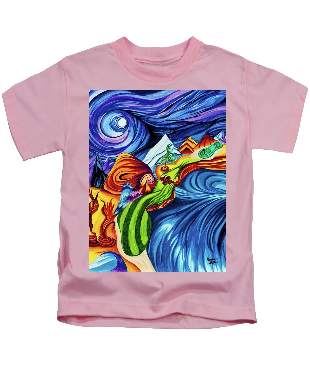 Abstract Golf Hole - Kids T-Shirt