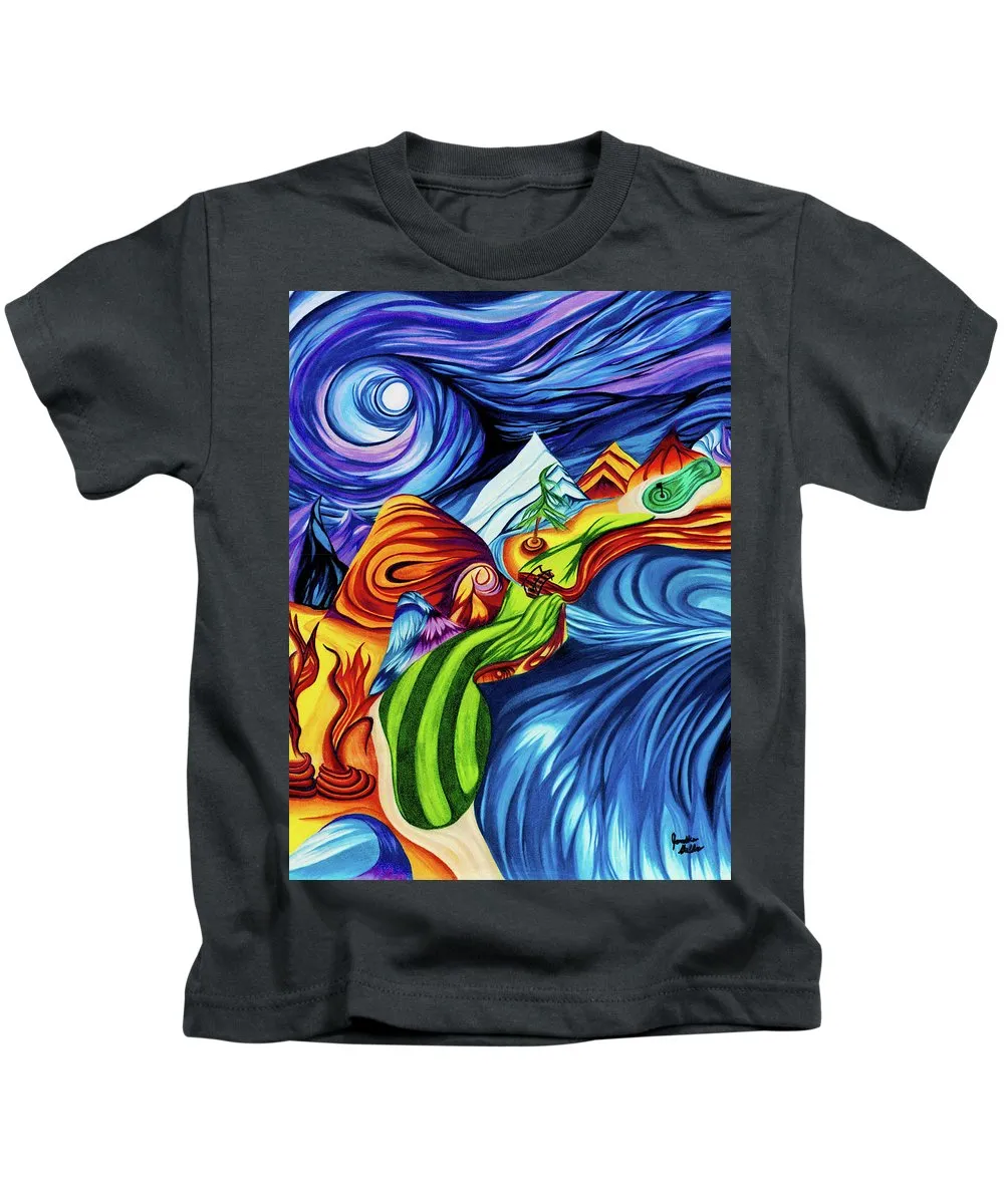 Abstract Golf Hole - Kids T-Shirt