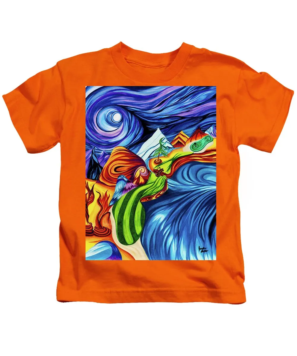 Abstract Golf Hole - Kids T-Shirt