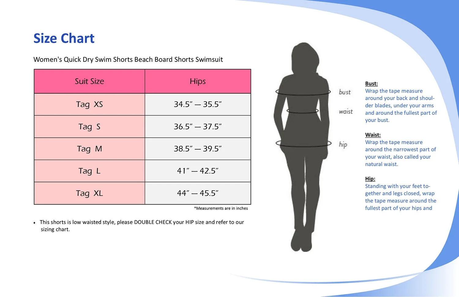 Adoretex Women's Board Short Swimwear (FB011)