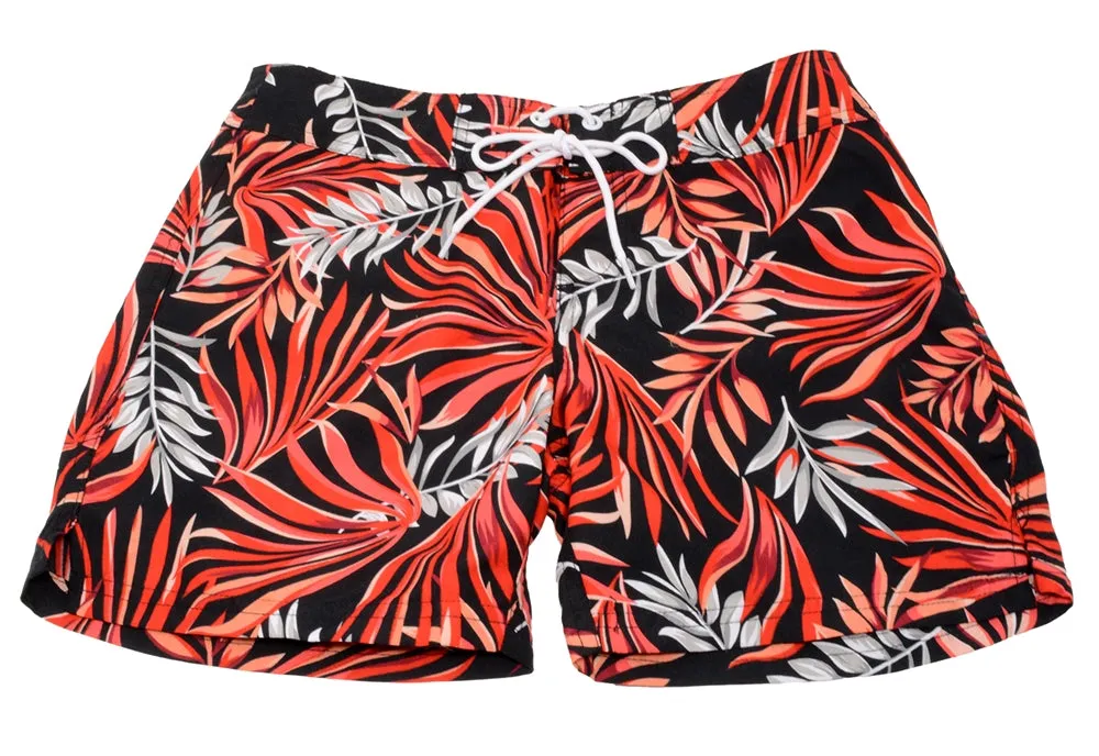 Adoretex Women's Fern Garden Quick Dry Board & Water Shorts (FPB011)