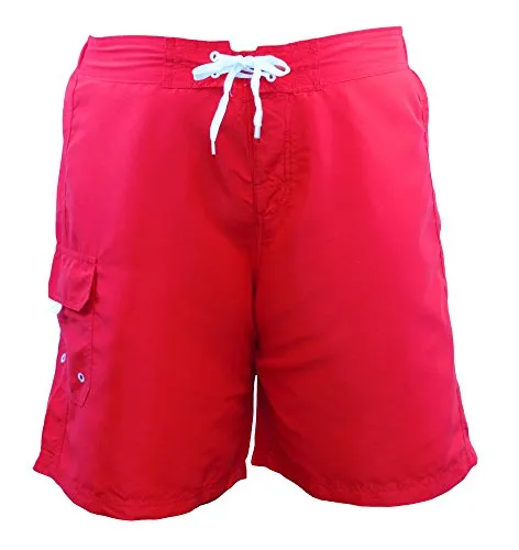 Adoretex Women's Plus Size Solid Swim Board Shorts (FB007P)