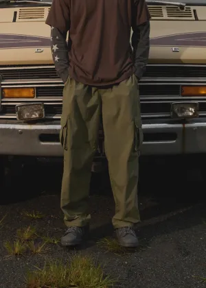 Afends Badlands Cargo Pant - Military