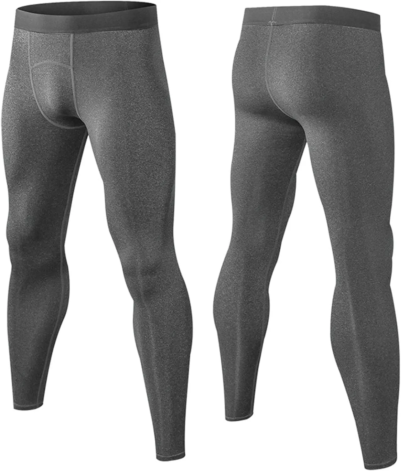 aihihe Mens Running Leggings Winter Red Compression Pant Mens Gym Tights Compression Pants Black Athletic Leggings for Men