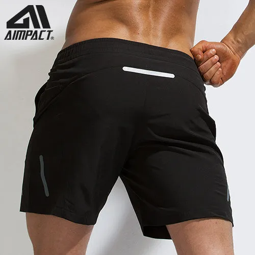 AIMPACT mens summer Fitness Shorts men's jogger cansual Knee length Shorts bodybuilding quick Dry Workout Beach sportwears