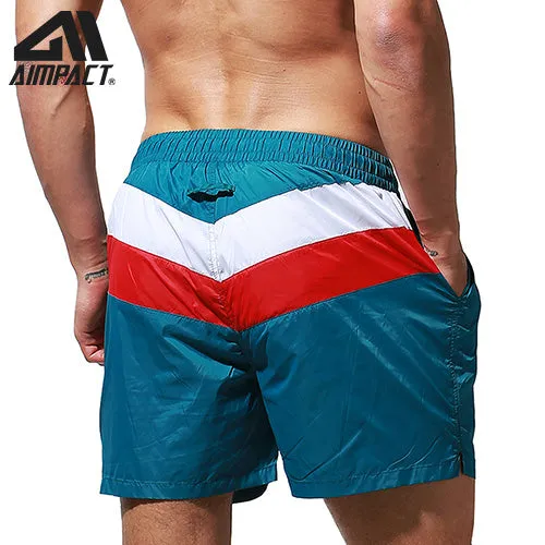 AIMPACT mens summer Fitness Shorts men's jogger cansual Knee length Shorts bodybuilding quick Dry Workout Beach sportwears