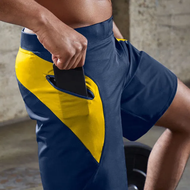 AIMPACT mens summer Fitness Shorts men's jogger cansual Knee length Shorts bodybuilding quick Dry Workout Beach sportwears