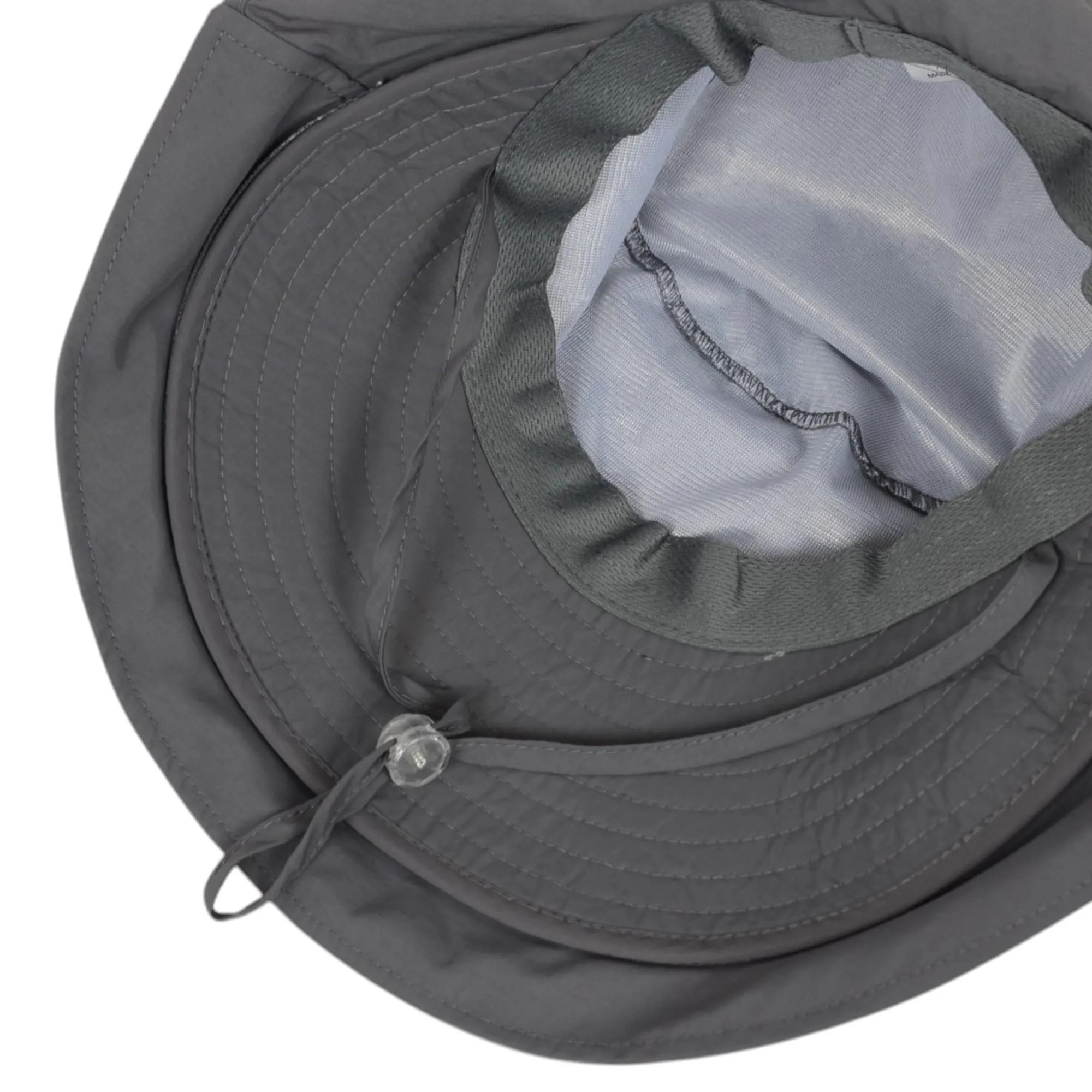 Alilang Womens Sun Hat Wide Brim Bucket Hats with Neck Flap and Ponytail Hole for Summer Beach Fishing Hiking