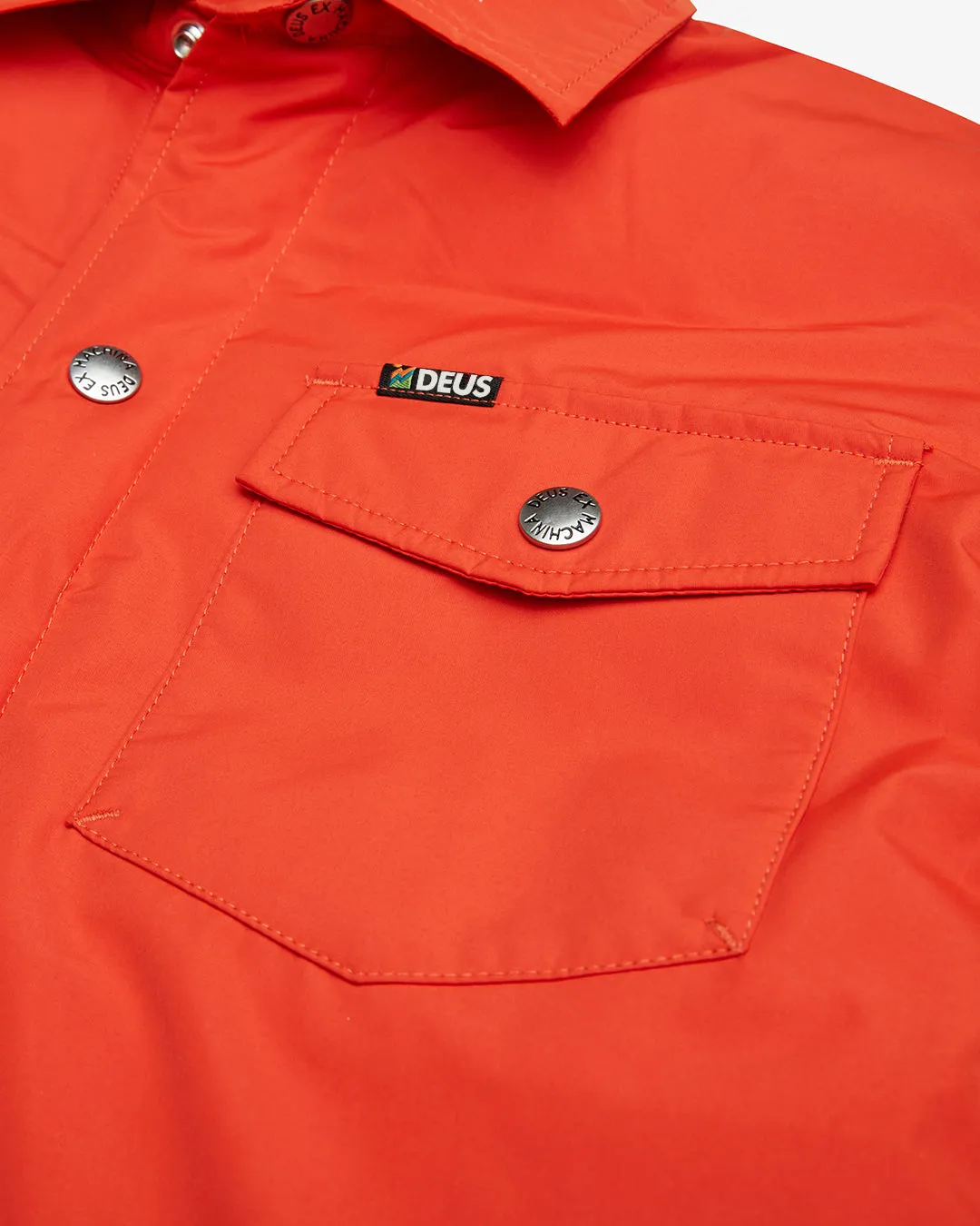 Alpine Padded Overshirt - Red Clay