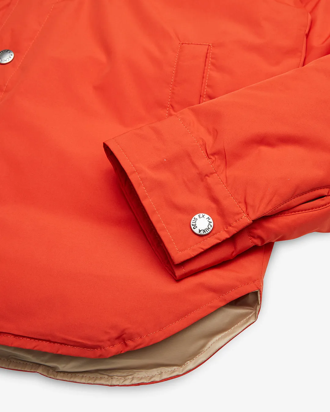 Alpine Padded Overshirt - Red Clay