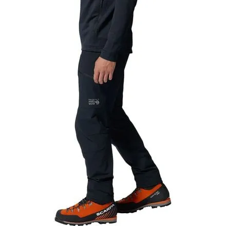 Alpine trousers Chockstone men's Mountain Hardwear, black